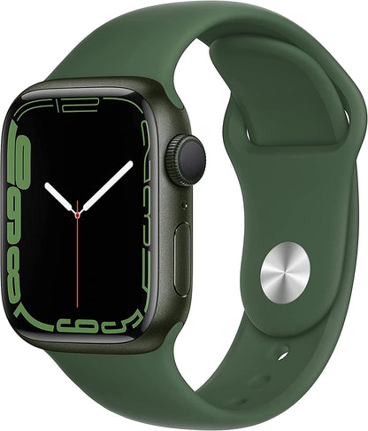 Apple Watch Series 7 (45mm, GPS + Cellular) Midnight Aluminum Case with Midnight Sport Band MK ELECTRONICS UAE