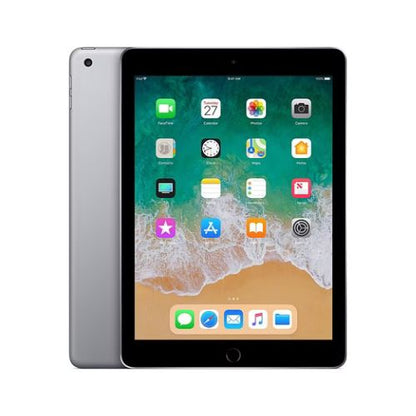 Renewed-Apple iPad 9.7 inch Wi-Fi 6th Generation 32GB - Space Grey MK ELECTRONICS UAE