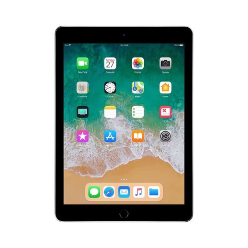 Renewed-Apple iPad 9.7 inch Wi-Fi 6th Generation 32GB - Space Grey MK ELECTRONICS UAE