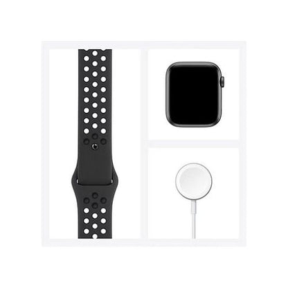 Apple Watch Series 6+ Nike (44mm, GPS) Space Grey Aluminum Case with Anthracite Black Nike Sport Band MK ELECTRONICS UAE