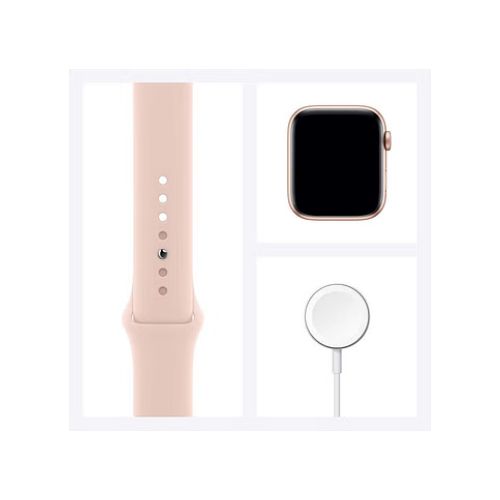 Apple Watch Series 6 (GPS, 44mm) - Gold Aluminium Case with Pink Sand Sport Band MK ELECTRONICS UAE