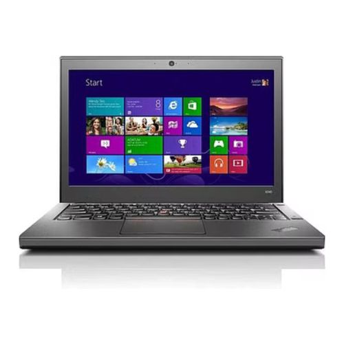 Renewed-Lenovo ThinkPad X240 12.5 Inch Laptop, Intel Core i5-4th Generation 256GB SSD 4GB RAM Windows/ Eng KB, Black MK ELECTRONICS UAE